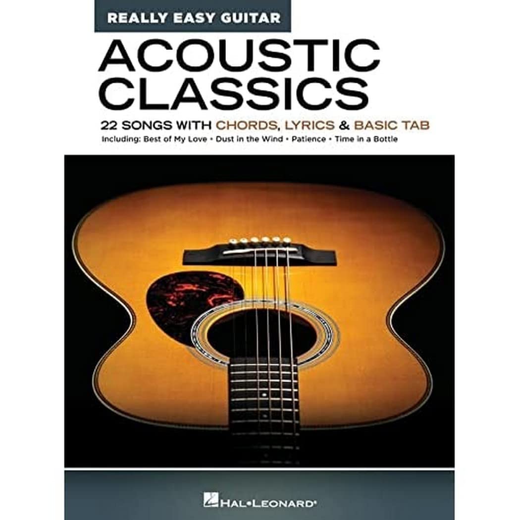 Acoustic Classics - Really Easy Guitar Series: 22 Songs with Chords, Lyrics & Basic Tab (Really Easy Guitar; Hal Leonard)