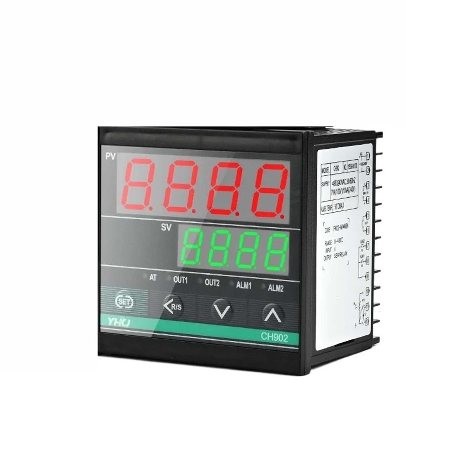 Contrôleur de température PID CH902 contre les pannes thermiques 110V 240V