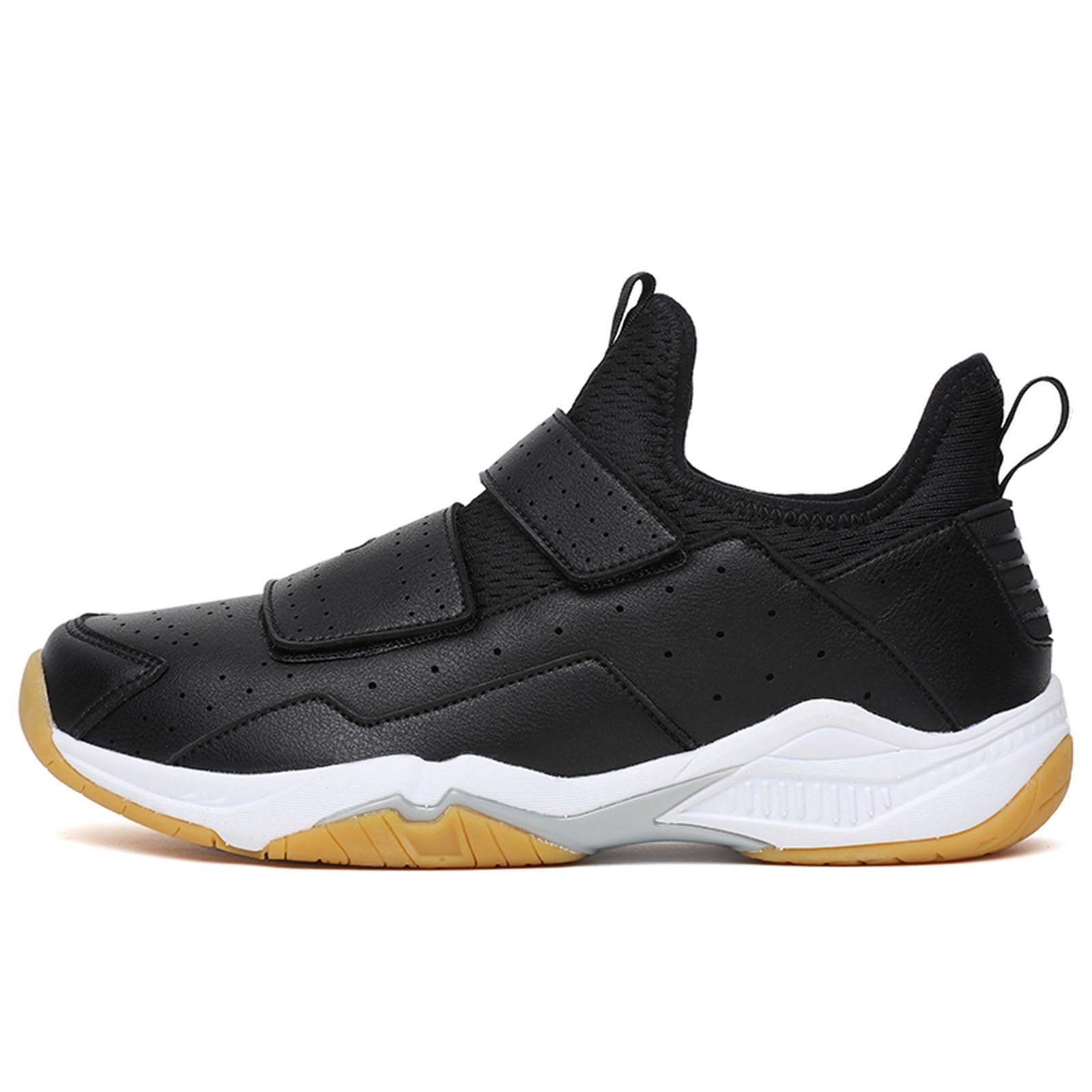 Professionelle Fechtschuhe Trainingsschuhe for Jungen Und Mädchen Im Wettkampf Jugend-Foil-Sportschuhe (Dicke : Black, Size : 43)