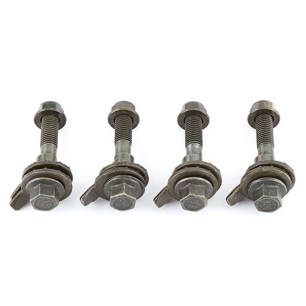 4pcs 14mm Vehicles Steel Four Wheel Alignment Adjustable Camber Kit Cam