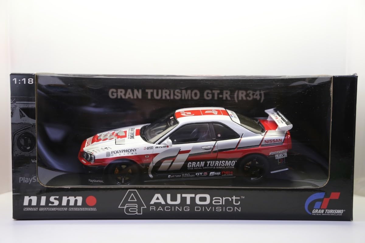 Amazon | Aa オートアート 1/18 日産 スカイライン R34 