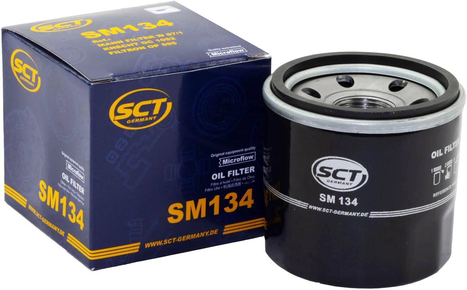 Sct Germany Oil Filter for Renault Clio I/II/Kangoo Twingo 1.2