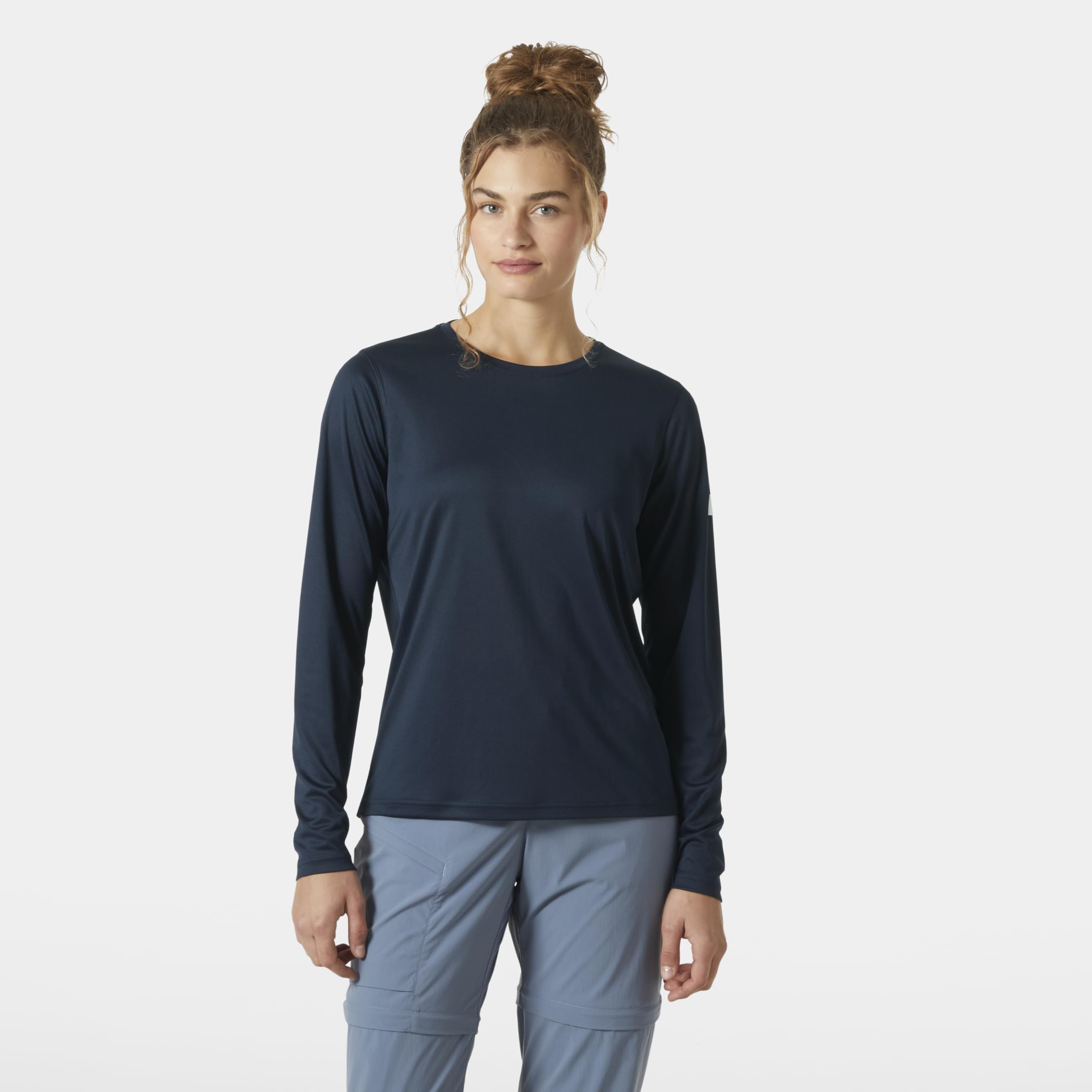 Helly Hansen W HH Tech Crew LS 2.0 Canottiera Donna (Pacco da 1)