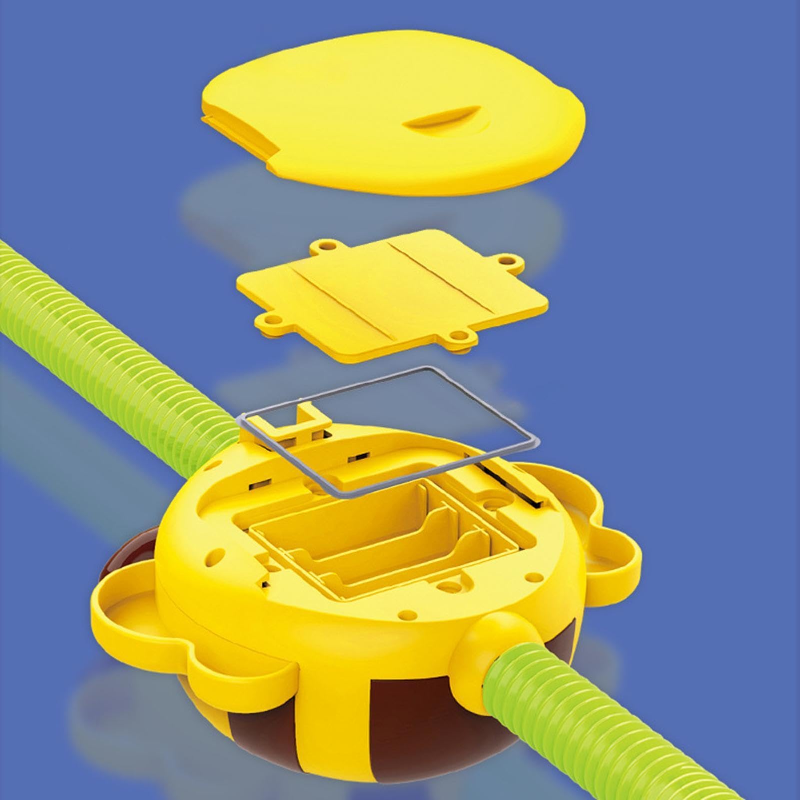Spruzzatore da bagno elettrico per bambini, con , funzionamento a