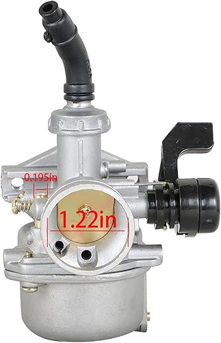 Miniatura 7 de PZ19 50CC 70CC 90CC 110CC carburador de palanca con filtro de aire de repuesto para ATV Go-Kart Carb SUNL chino
