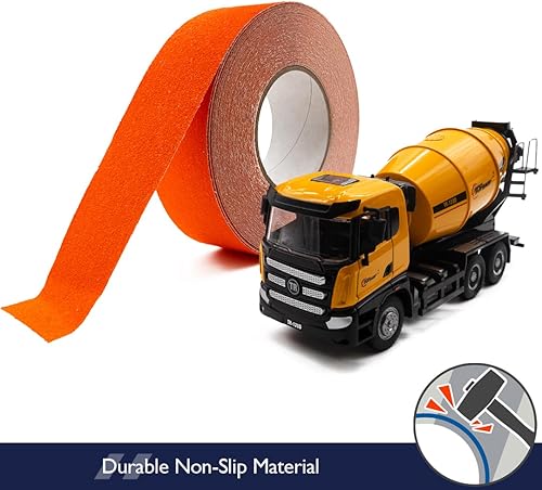 Miniatura 5 de Cinta antideslizante de seguridad estándar de color naranja.