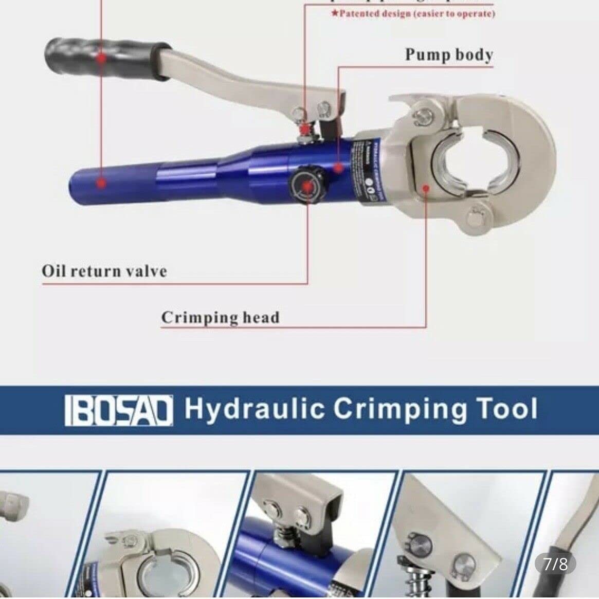 Prensadora multicapa profesional Pex hidráulica TH 16 20 26 32 tubo 2022