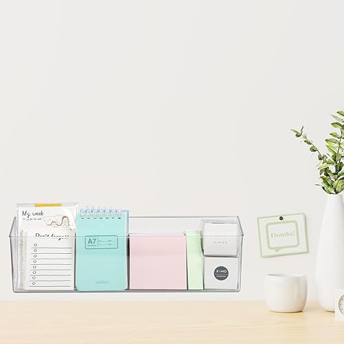 Miniatura 6 de Contenedores organizadores para montar en la pared, estante de especias para colgar en la pared, organizador adhesivo para refrigerador para baño,