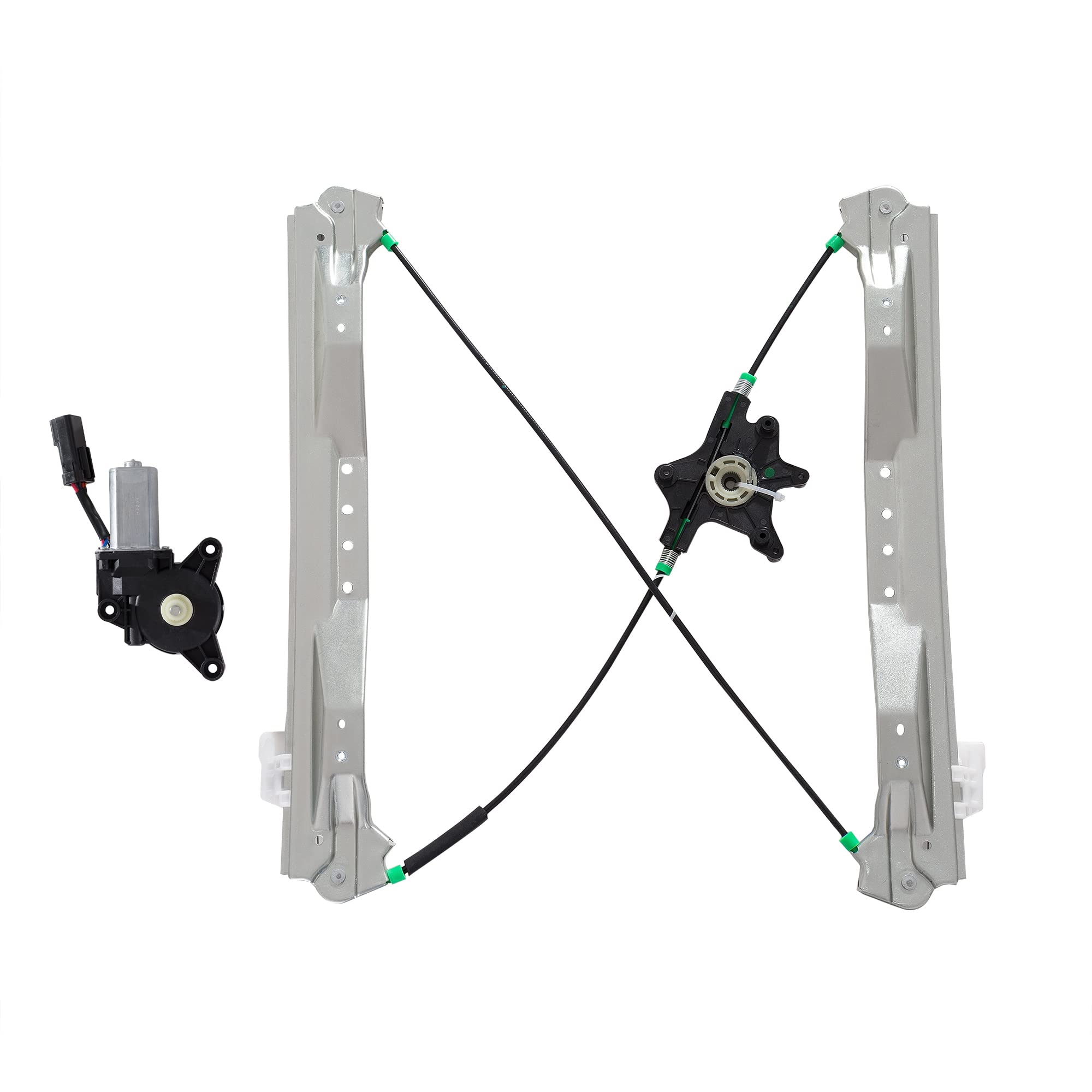 FFFauto 748-509 Front Passenge Side Power Window Regulator Motor compatible with 2008-2016 Chrysler Town & Country/2008-2020 Dodge Grand Caravan /2012-2015 Ram C/V