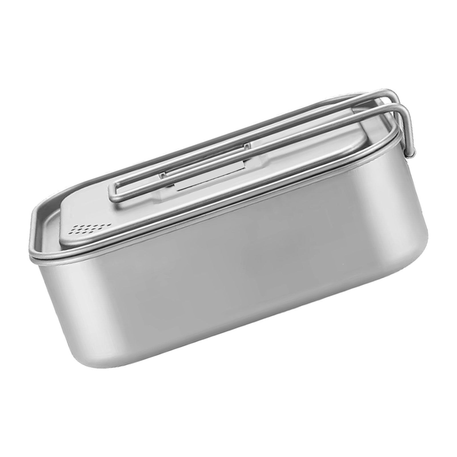 Kalttoy 800Ml Leak Proof Leak Proof Camping Food Box Secure Locking Rectangular Lunch Container Practical Kitchen Accessories Outdoor Bentos Box