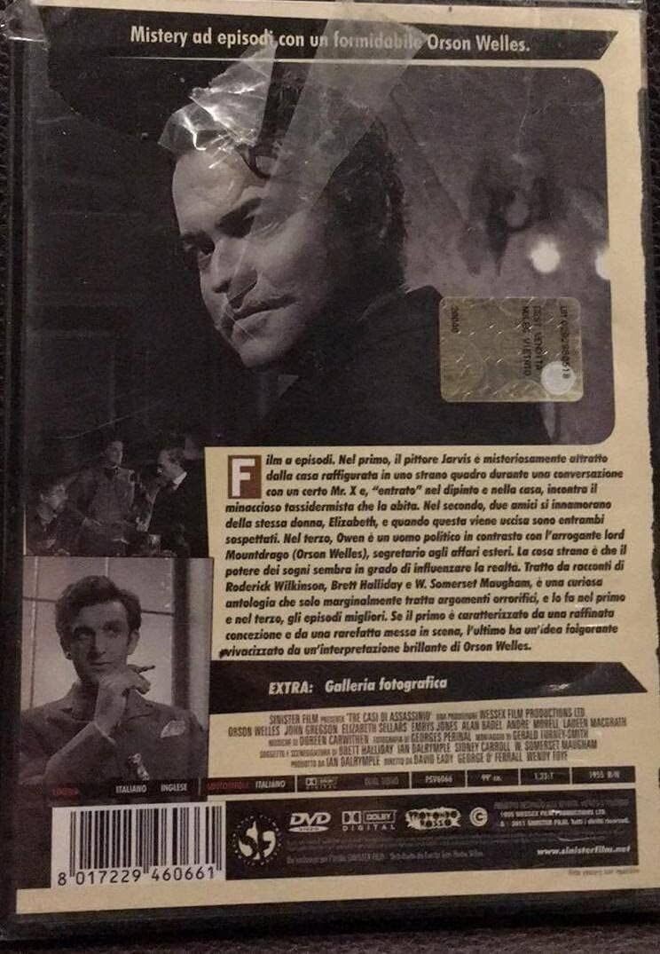DVD Tre Casi di Omicidio 3 Casi di Omicidio