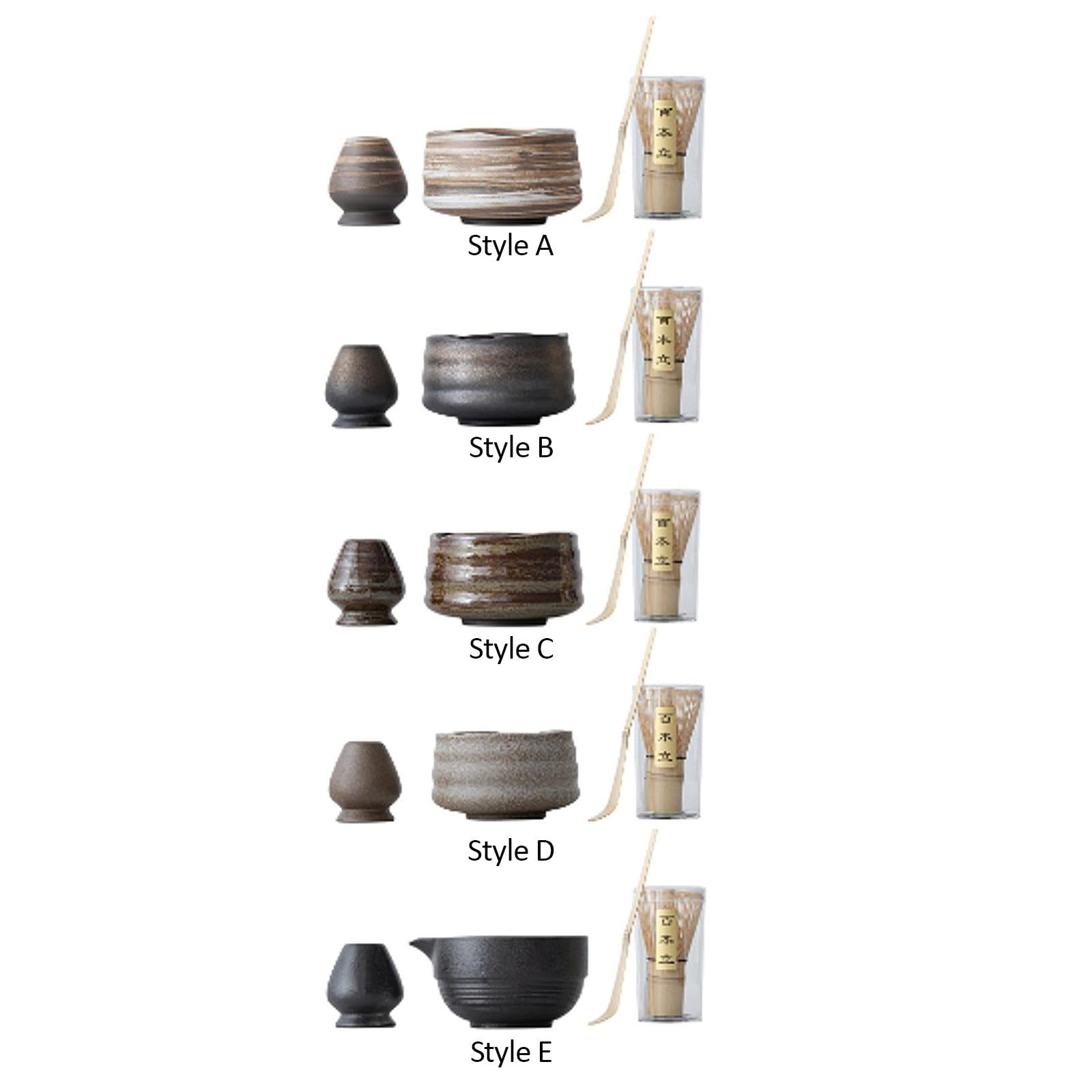 ATORSE™ Chinese Matcha Tea Ceremony Set Handmade Matcha Ceremony for Home Restaurant Style A|Home & Garden|Food & Beverages|Tea 3