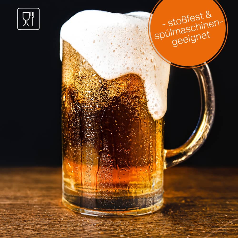 Leonardo Bierseidel Bester Trainer - Bierkrug 0,5l mit Laser-Gravur - Geschenk zum Saisonabschluss, Meisterschaft - Bester Trainer der Welt
