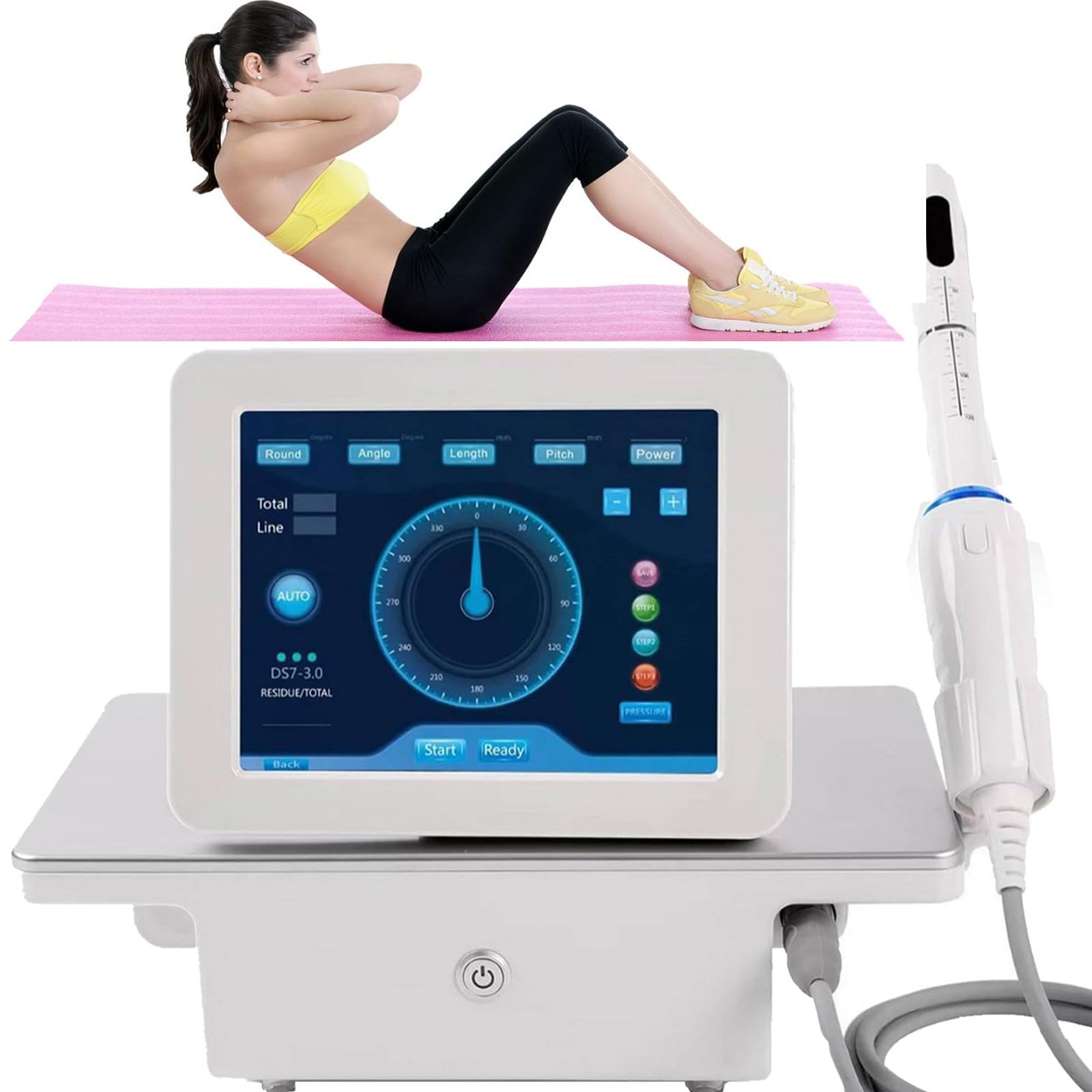 Dispositivo Professionale Riparazione Pavimento pelvico Postpartum: Stimolatore Muscolare per Il rafforzamento, Il Controllo della vescica e la Salute pelvica Femminile