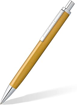 値下げ！シルバー ゴールド ボールペン Amazon | ステッドラー(STAEDTLER) ボールペン Triplus ゴールド