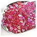 Produktbild BOSAIYA EA01 100 stücke 8mm transparent ab Charme Herzform acryl perlen lose Spacer perlen für schmuck Make feiern trieb handgemachte Armband TL0504 (Color : 05)