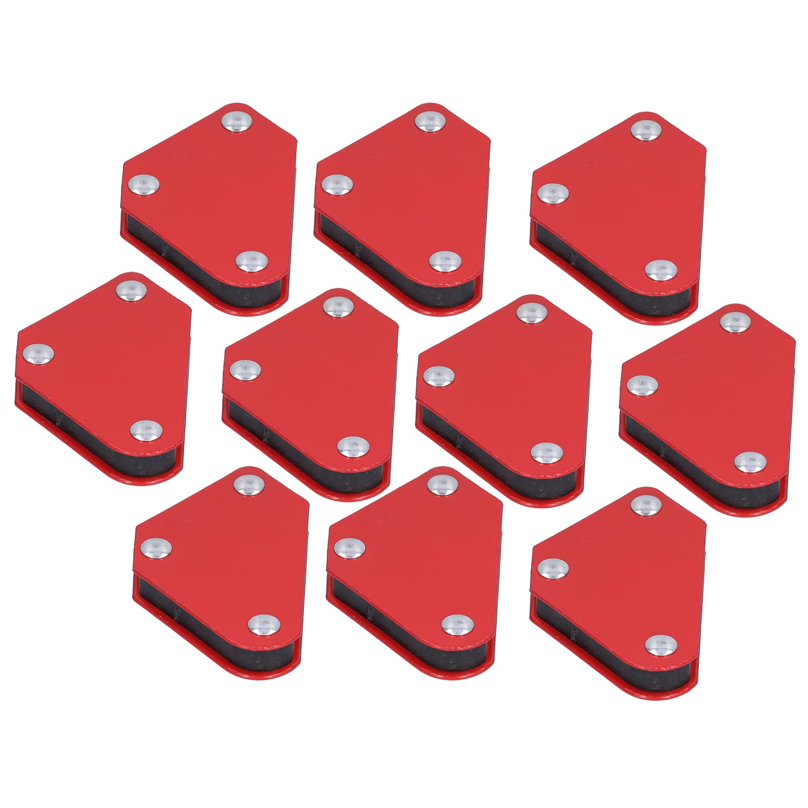 Natudeco 10 Pcs Welding Magnets 45° 90° 135° Welding Magnet Set Power Welding Accessories Magnetic Welding Tool for Equipment Workshop Welder