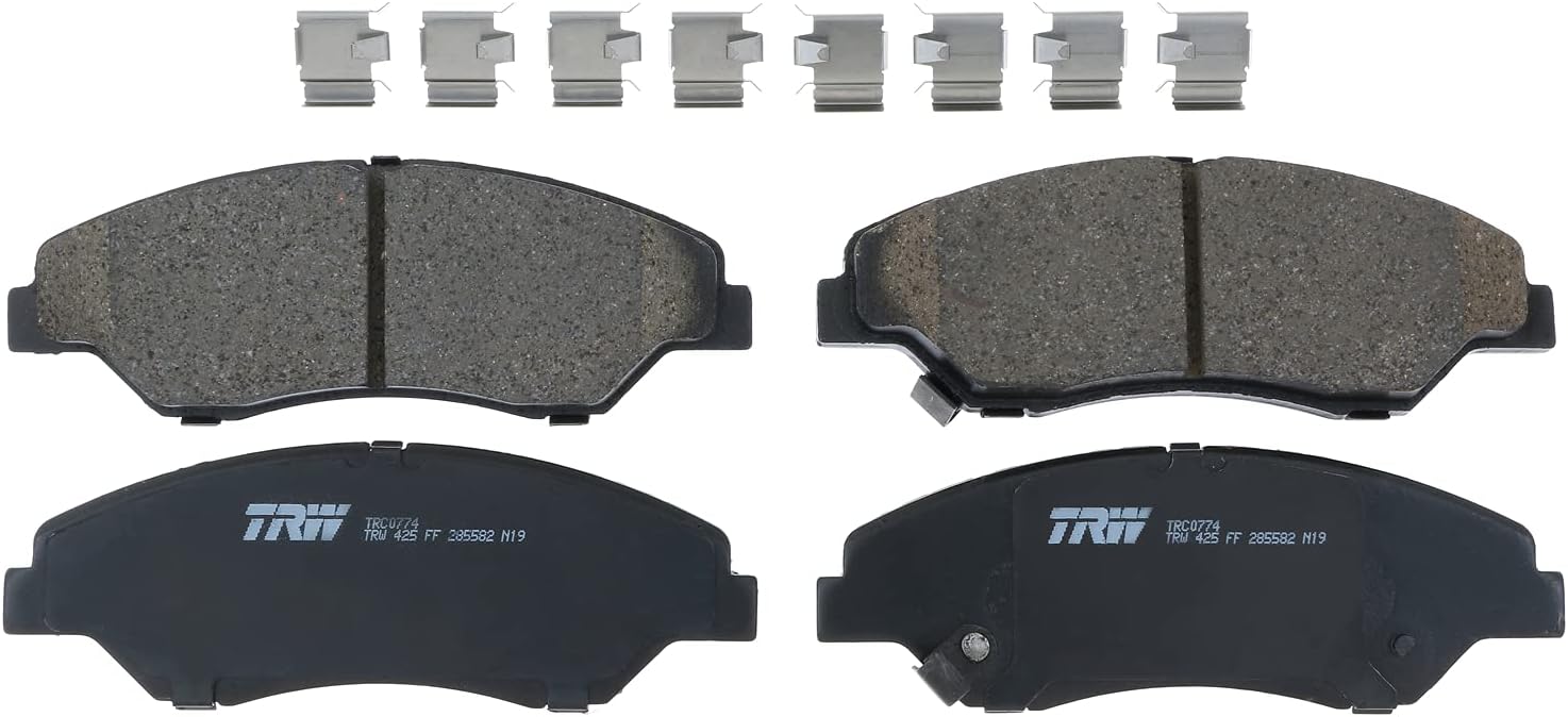 TRW Pro TRC0774 Disc Brake Pad Set For Kia Sportage 1998-2002, Front