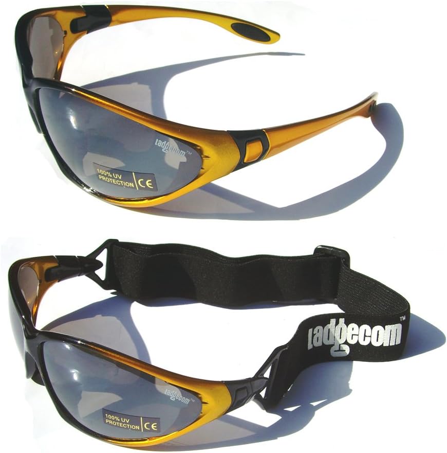 All-Weather Sunglasses & Goggles with Head Strap for Cycling, Running & Ski Sports
