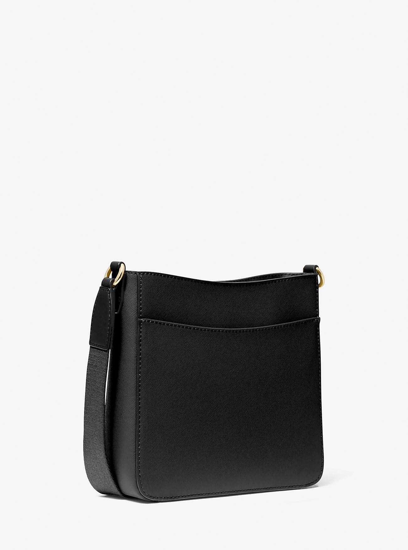 Michael Kors Jet Set Travel Bolso de hombro pequeño Negro, Saffiano negro, Pequeño