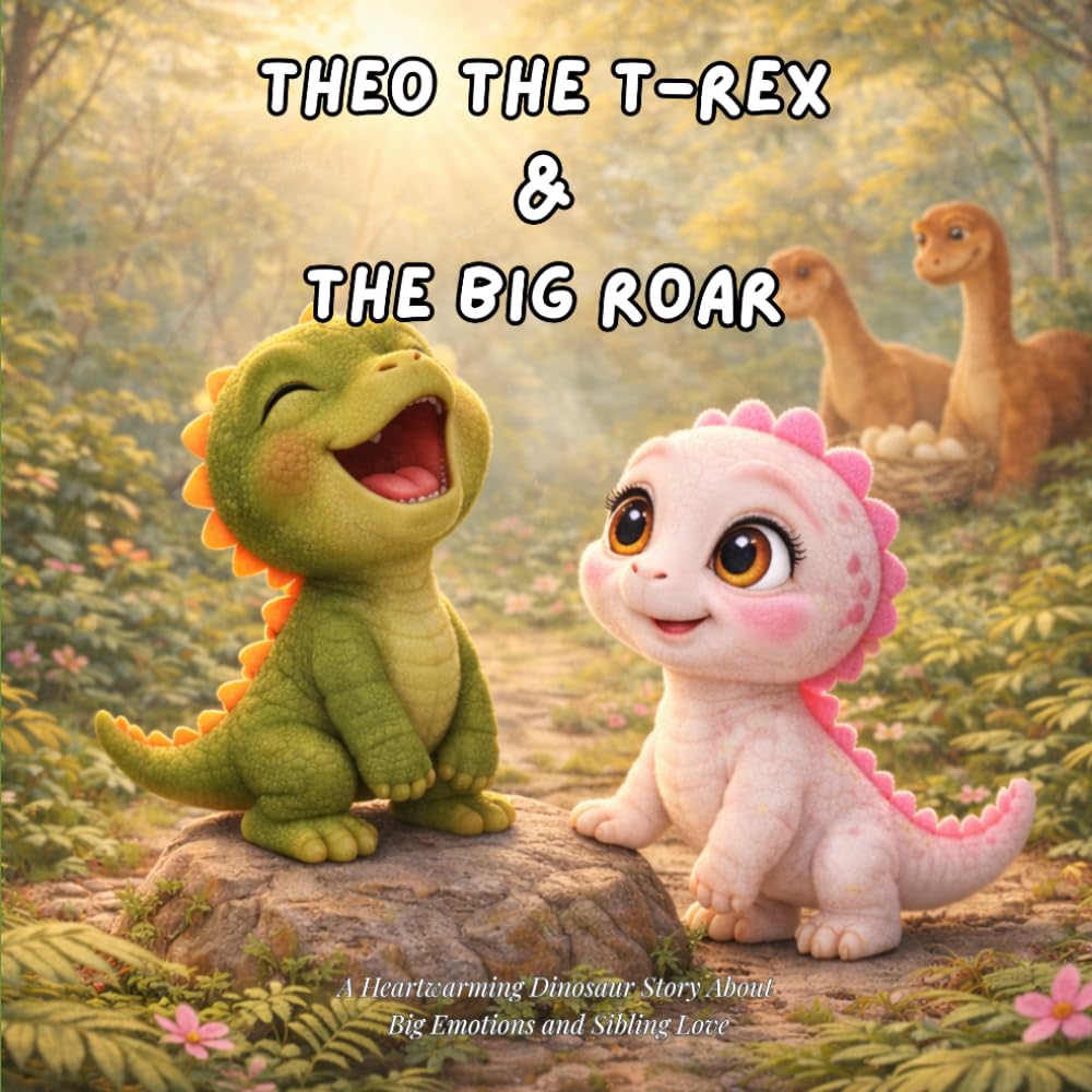 Theo the T-Rex and Big Feelings: A Heartwarming Dinosaur Story About Big Emotions and Sibling Love (Theo & Stella: Dino Sibling Stories)