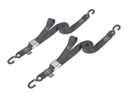 PowerTye 2' x 12ft Cam Buckle Tie Down Straps
