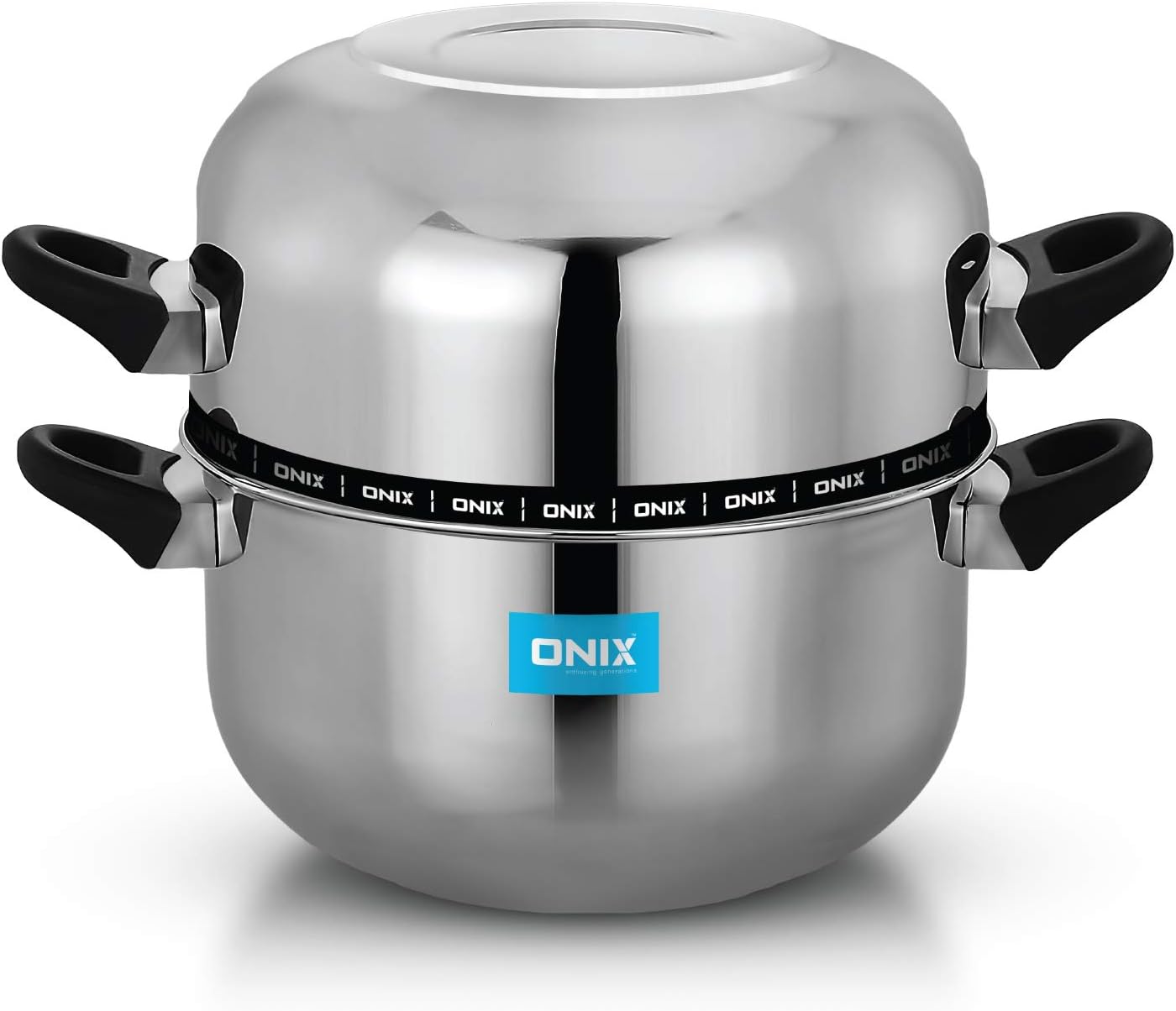 ONIX enthusing generations OCP-SS-1L5 1.5L Rice Cooker With Pot, Silver
