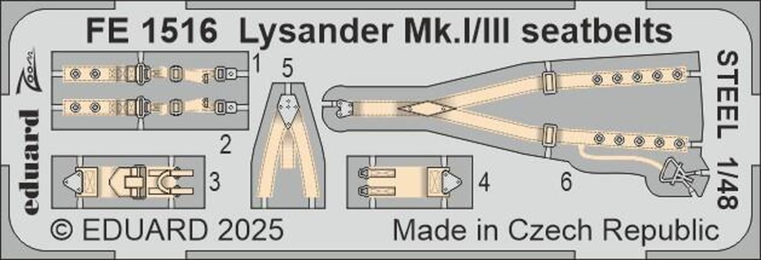 EDUARD BIG49452 BIG Ed LYSANDER MK.I/III (for AIRFIX KIT) 1/48