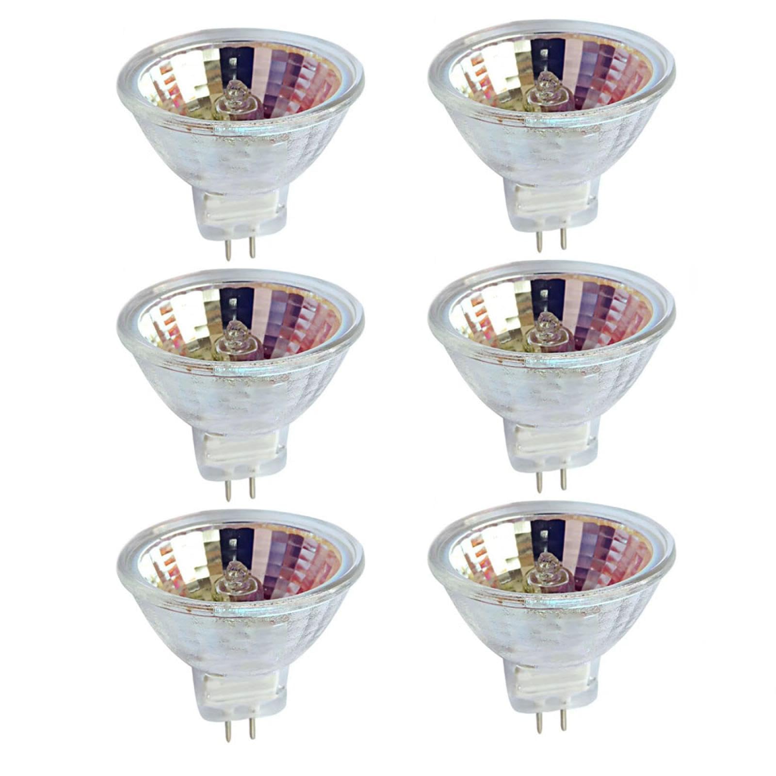 UGEFKMQ Halogen Light Bulbs MR11 6V 10W Halogen Bulb MR11 6V 5W G4 Bi-Pin Base Spotlight Lighting Accessories Warm White 6Pc 20W