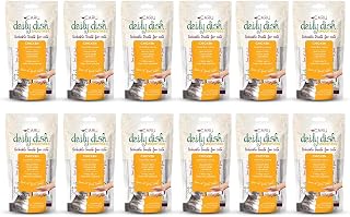 Caru - Daily Dish Smoothies - Lickable Chicken Cat Treat or Pet Food Topper - .5oz Tubes - 4 Tubes per Pack - 12 Pack