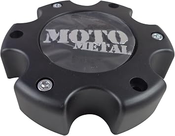 Moto Metal MO909B6139YB Flat Black Wheel Center Caps 4 CAPS