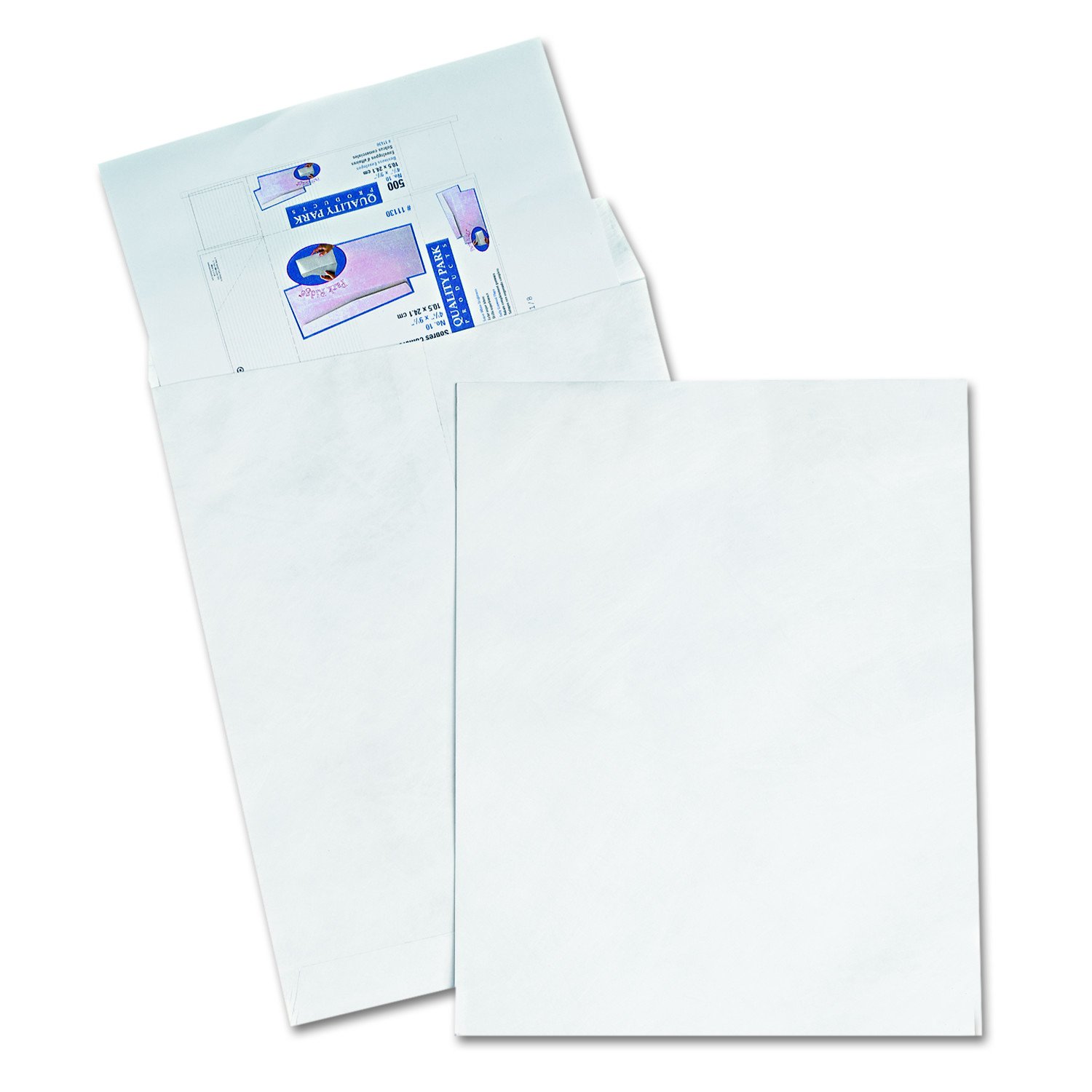 Quality Park R5106 Quality Park Tyvek Heavyweight Jumbo Envelopes, 14-1/2x20, White,25/Bx