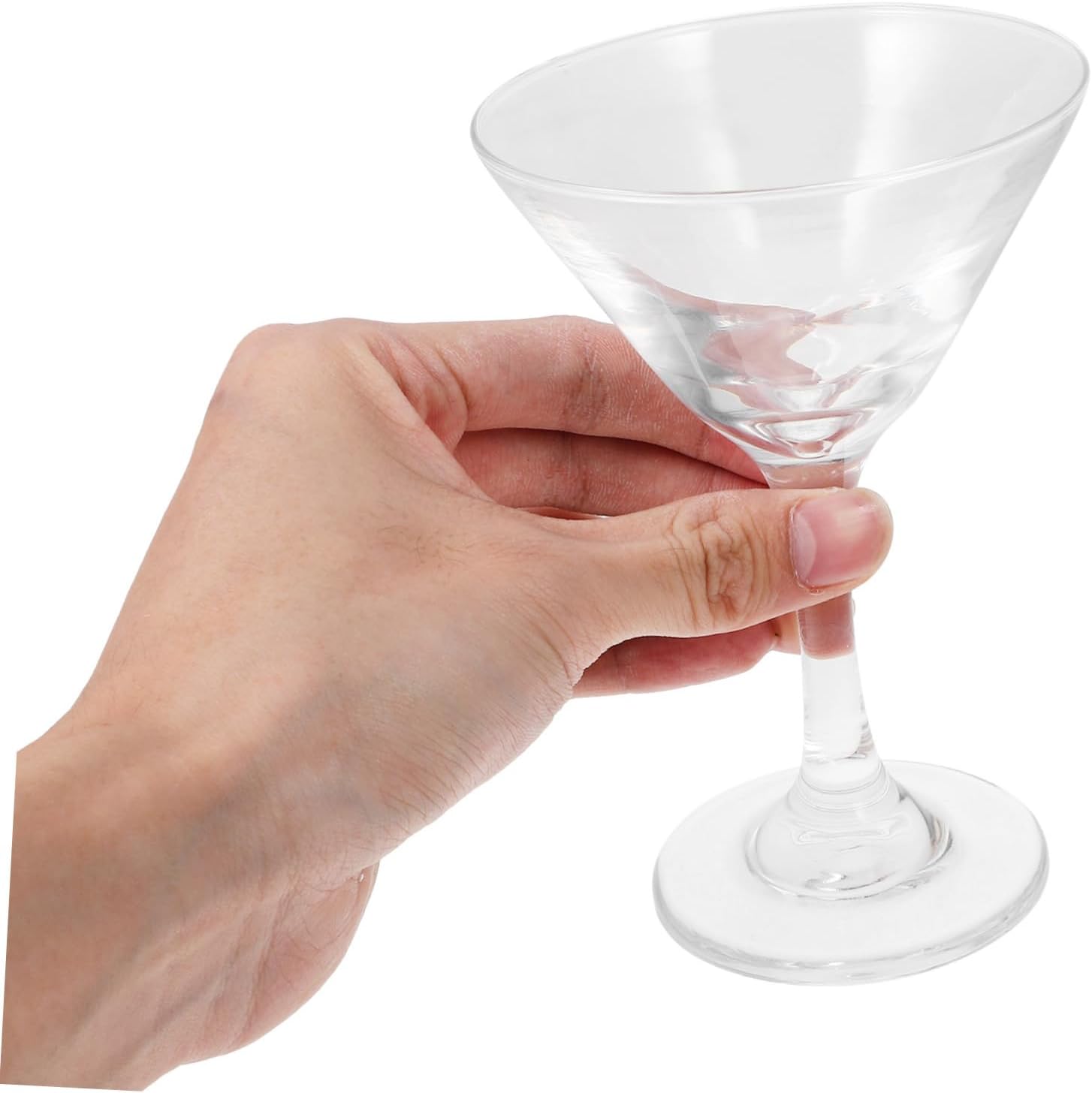 LIFKOME 6pcs Martini Glass Goblets for Party Wine Cup Crystal Highball Cocktail Glass Cocktail Cup