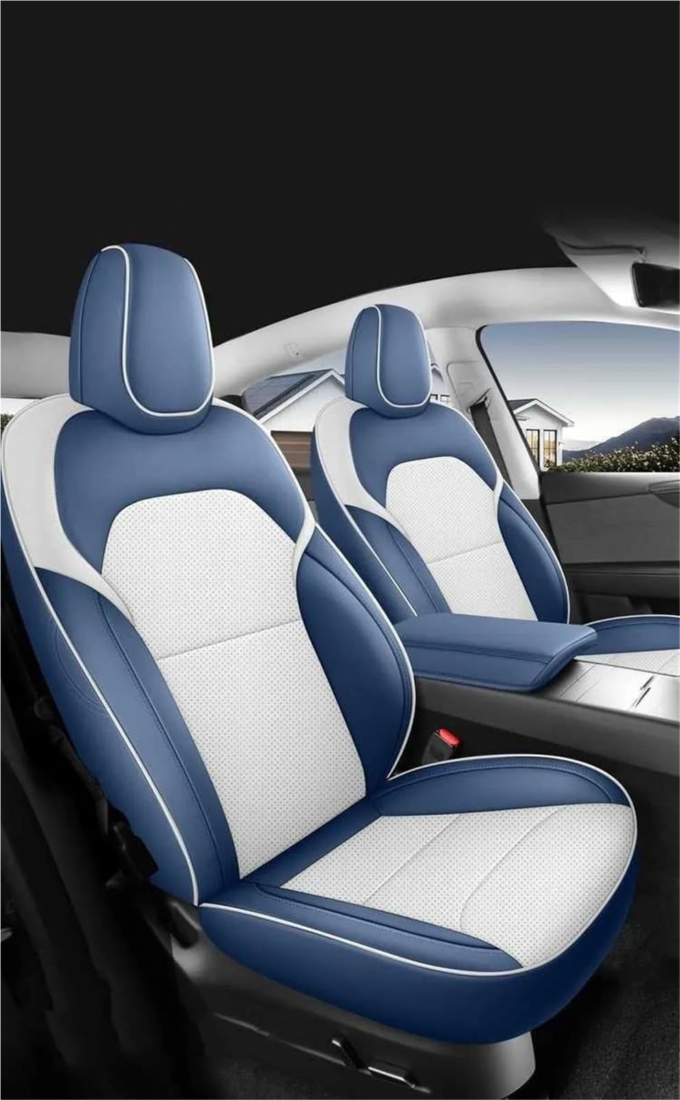 Protégez vos sièges de Tesla Model Y avec ces housses bleues - 8