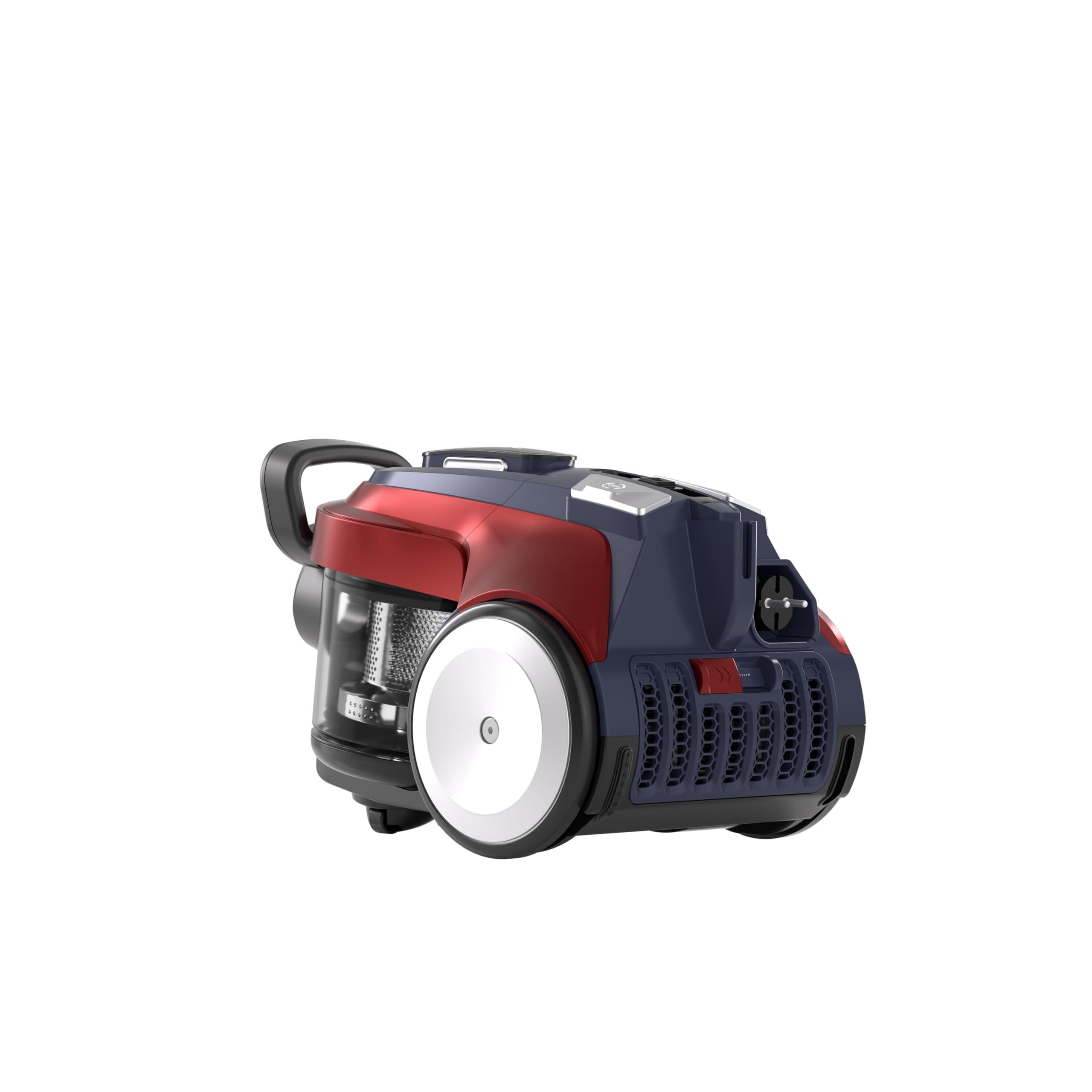 TESLA BGL500EU Aspiradora sin bolsa, ionizador, potencia: 800 W, radio: 9 m, nivel de ruido: 80 dB, multiciclón, filtro HEPA, tubo telescópico de metal, boquilla para parqué, boquilla pequeña para