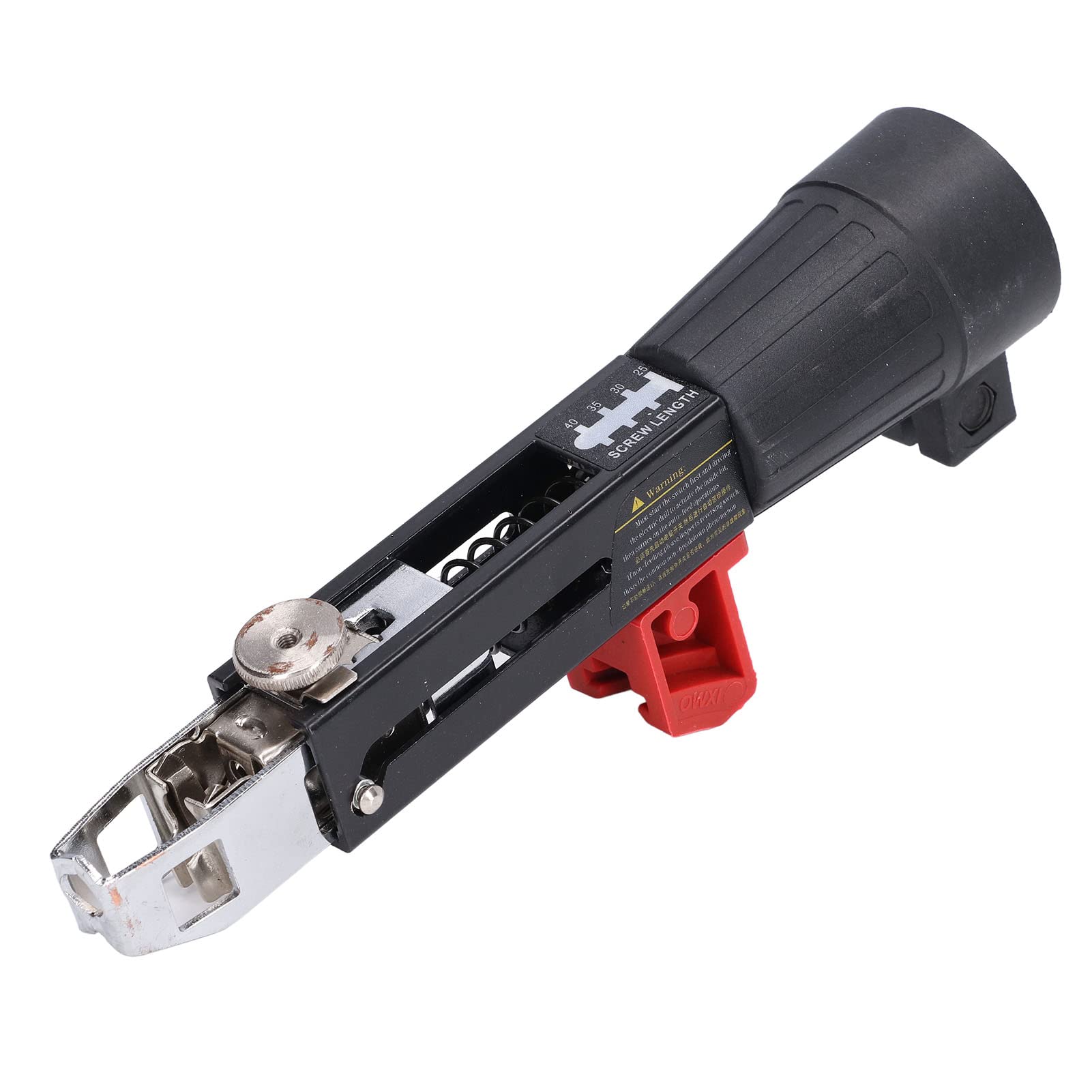 Pistola de Clavos Automática, Adaptador de Clavos de Cadena Automática, Pistola de Tornillos para Paneles de Yeso con Pistola de Tornillos de Clavos de Alta Eficiencia,