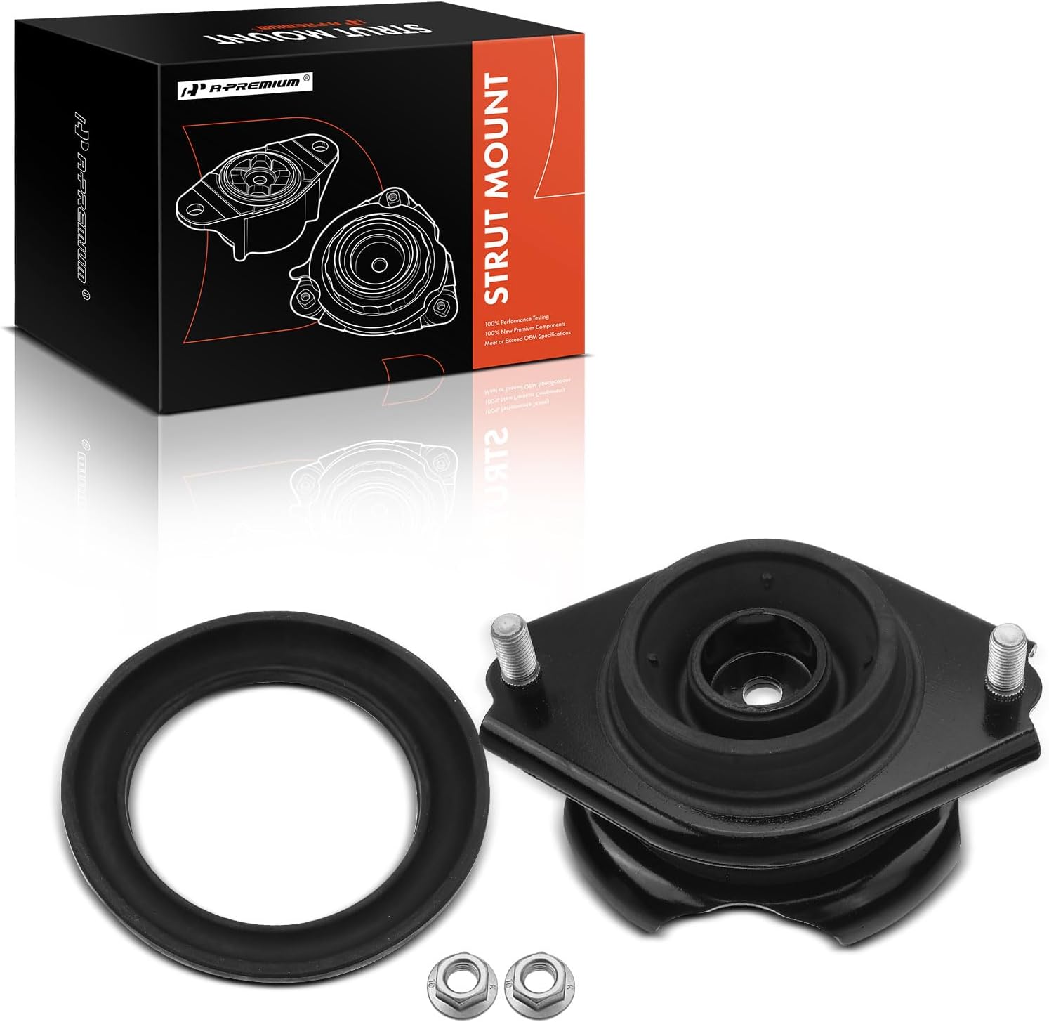 A-Premium Rear Suspension Strut Mount Compatible with Subaru Forester 2009-2013 Impreza 2008-2014 2.0L 2.5L