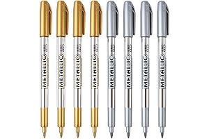 Dyvicl Metallic Markers - Craft Pens for Creative DIY Art