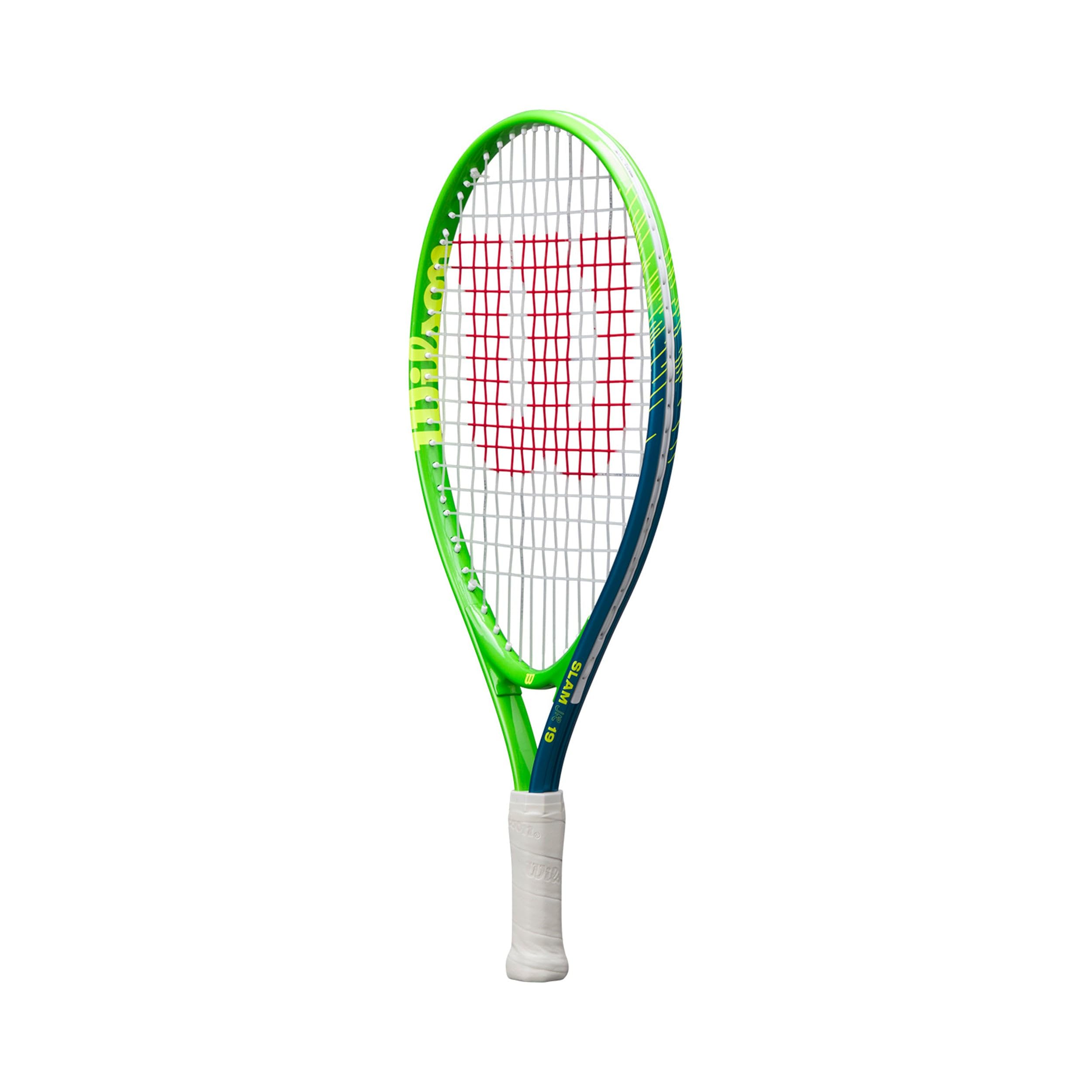 Wilson Slam Junior 19 Boys rakieta tenisowa czerwono-żółta struna 205 g L NOWA