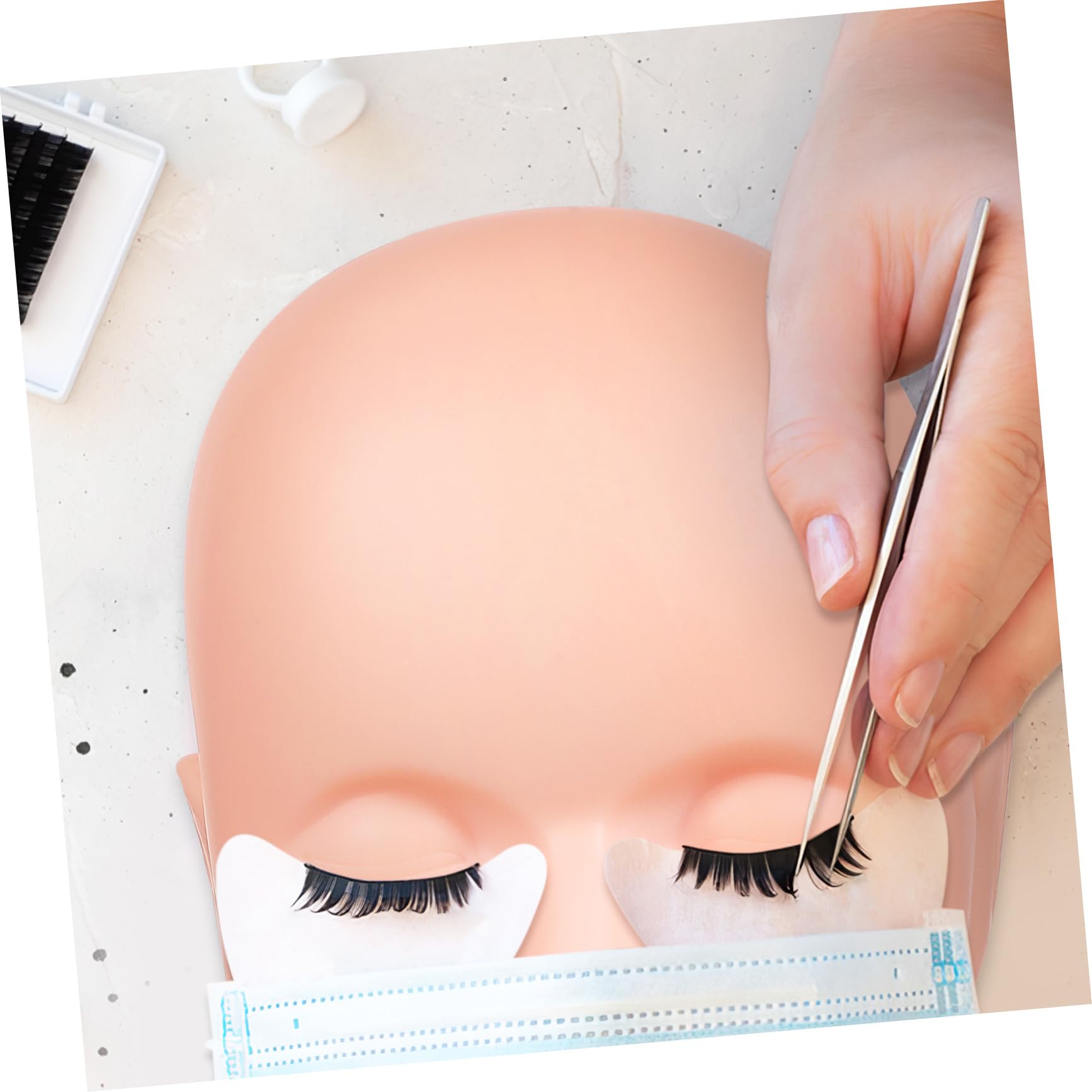Manichino Robusto Per Esercitazioni Di Trucco in Silicone Per Studenti Truccatori