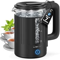 Clatronic WK 3837 üveg vízforraló 1,7 liter BPA mentes egykezes működés 1