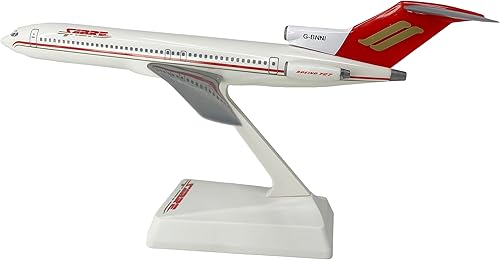 Flight Miniatures Sabre Airways Boeing 727-200 modelo miniatura de avión Escala de ajuste a presión de plástico 1:200 Parte # ABO-72720H-025