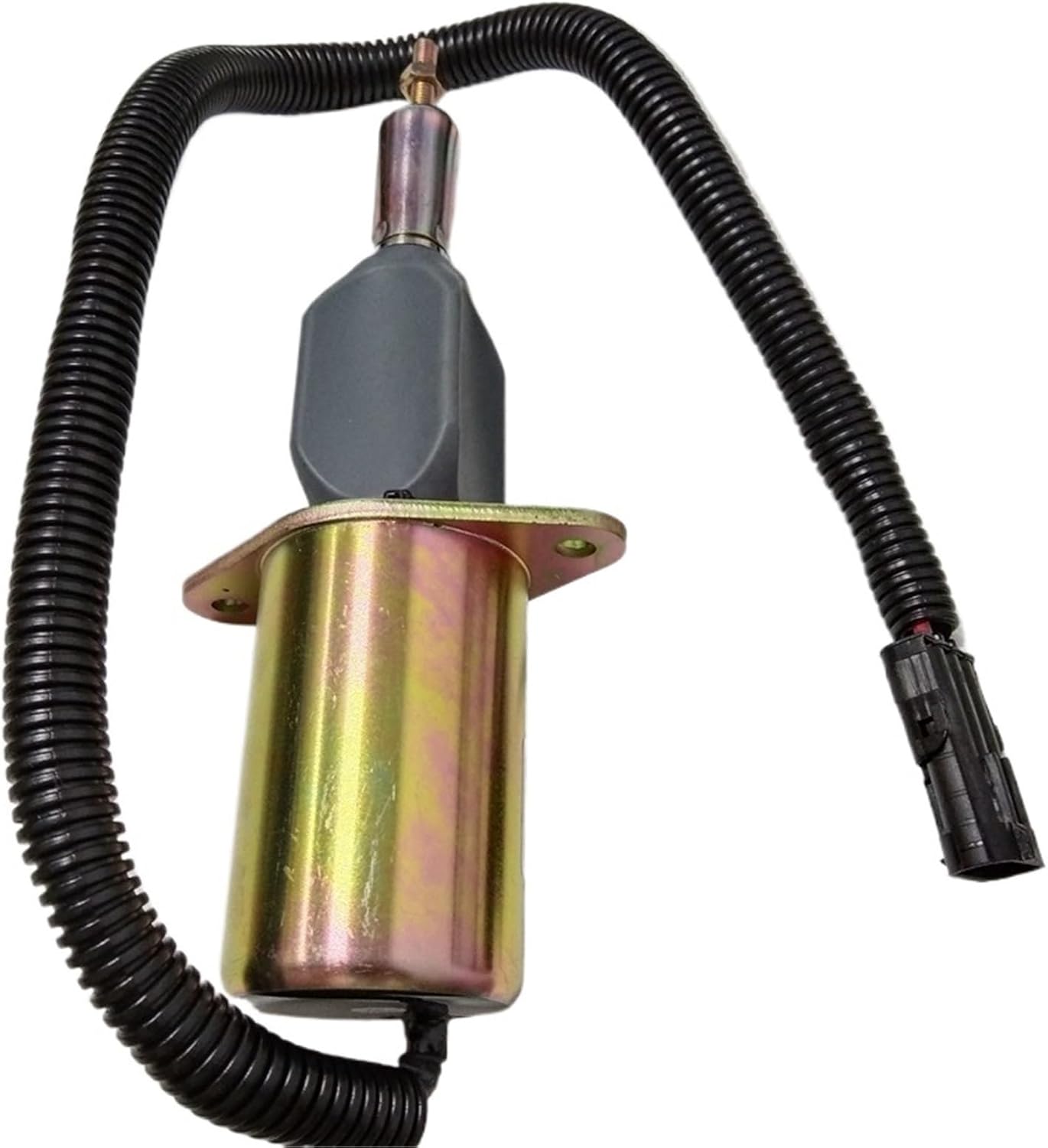 Fuel Shut Down Solenoid 3964622 24V Shutoff Solenoid Compatible