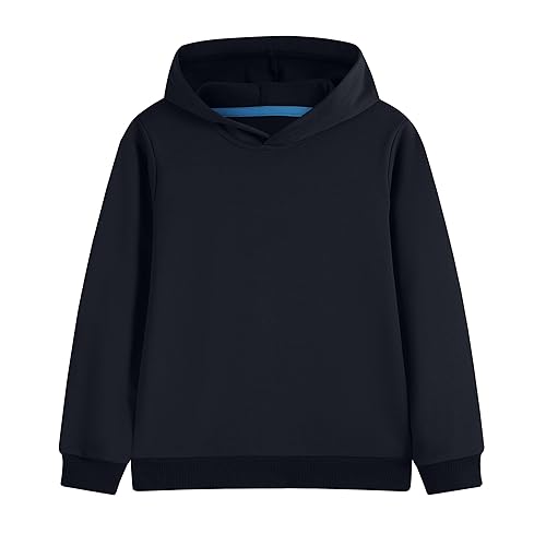 Phedrew Cotton Kids Hoodie Sweatshirt Midweight Long Sleeve Pullover Boys