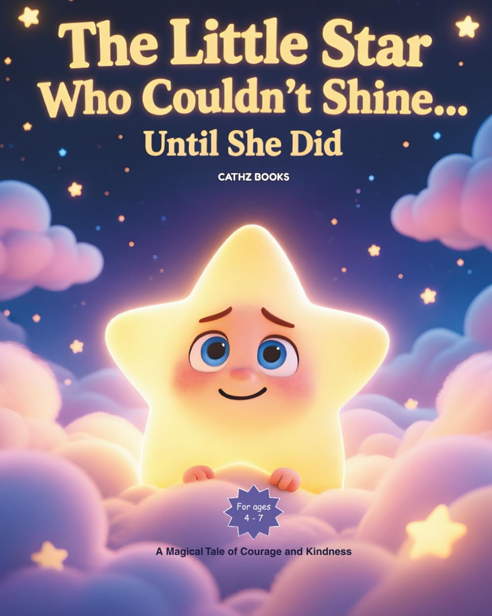The Little Star Who Couldn’t Shine… Until She Did: A Magical Tale of Courage and Kindness