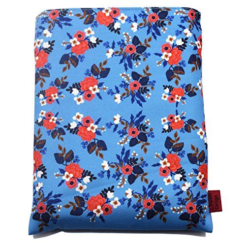 Funda para libro con diseño floral de abedul, tamaño mediano, ideal como regalo para adolescentes.