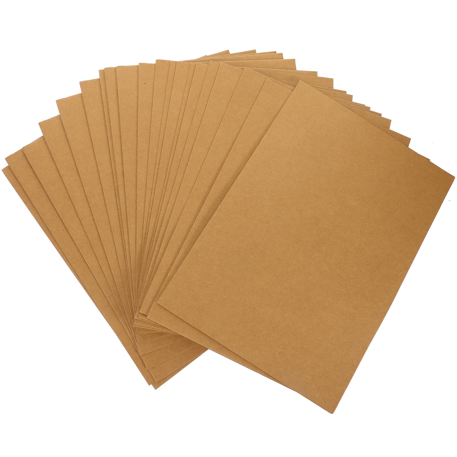 20 Stück Packung A4 Präsentationsmappen aus Kraftpapier Dokumentenmappe Beschriftbar Robust für Geschäft und Unterricht