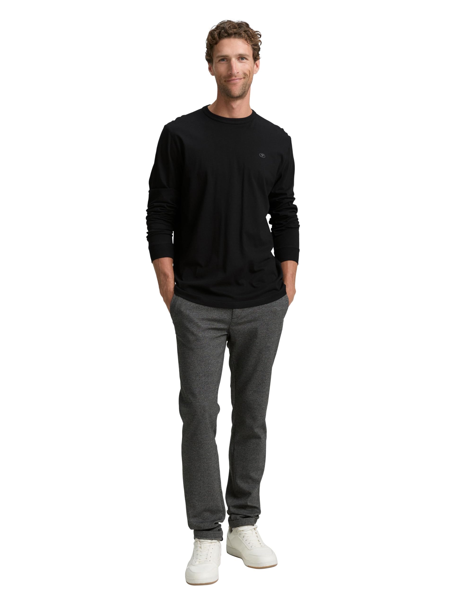 Tom Tailor Herren Longsleeve T-Shirt – Ansicht 2