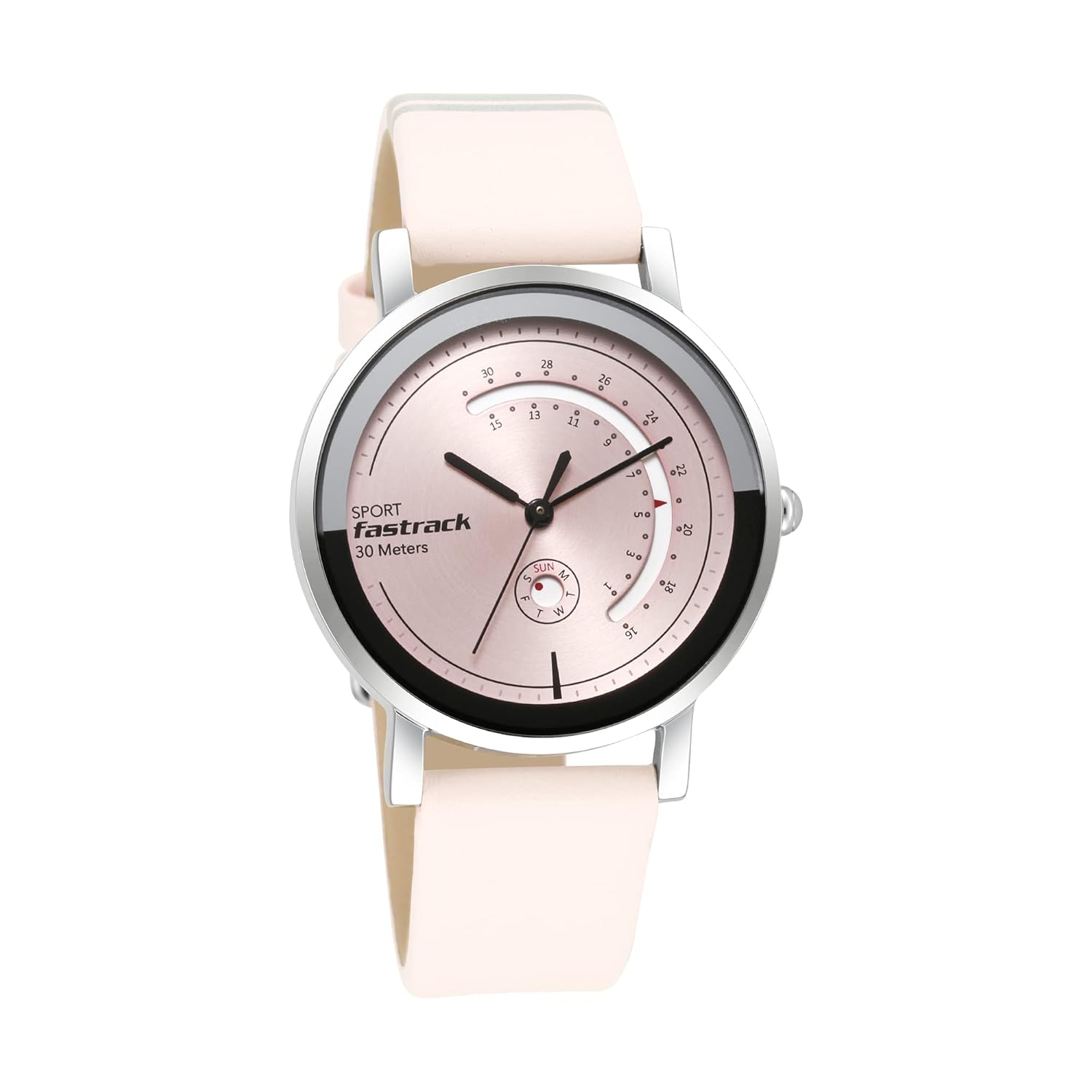Fastrack Analog Pink Dial Women’s Watch-6172SL03 Fastrack Analog Pink Dial Women’s Watch-6172SL03