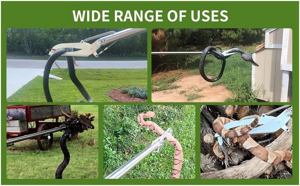 Snake Grabbing Tool, Snake Grabbing Clip, Snake Grabbing Tool Suitable for Various Scenarios, Snake Pliers